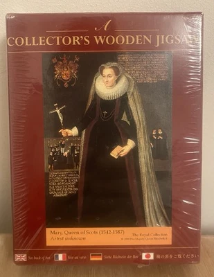 Rompecabezas de madera de colección Wentworth Collector Mary Queen of Scots 75 piezas nuevo Foto 1 de 4