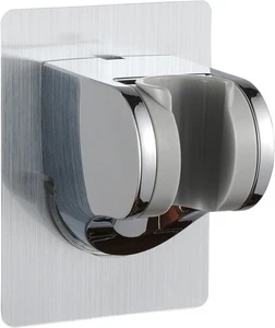 Soporte de cabezal de ducha adhesivo sin perforación soporte ajustable para baño - Imagen 1 de 9
