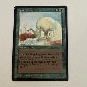 Spitting Slug - Magic the Gathering MtG - The Dark - DAÑADO - Imagen 1 de 3