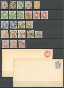 LÜBECK o,*,(*),Brief, kleines Lot von 23 Werten und zwei Ganzsachenum - Photo 1 sur 1