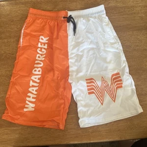 Traje de baño Whataburger bañador tabla barco pantalones cortos mediano - Imagen 1 de 11