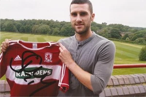 MIDDLESBROUGH: STUART PARNABY SIGNED 6x4 PORTRAIT PHOTO+COA - Picture 1 of 1