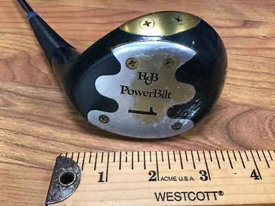 H&B Powerbilt Countess 1 Wood / Driver Persimmon RH 43.25” Dynasty Plus Shaft - Image 1 of 4