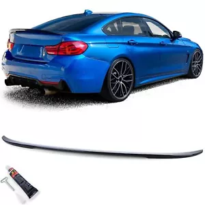 Heckspoiler Lippe Performance Schwarz Glanz passt für BMW 4er F36 Gran Coupe - Picture 1 of 8
