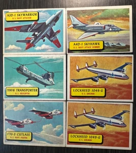 LOTE DE 12 - 1957 Topps Planes of the World cartas -55 - Imagen 1 de 4