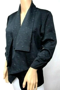 Chaqueta texturizada frontal abierto cuello chal manga 3/4 Peck Peck & Peck talla S~XL  - Imagen 1 de 4