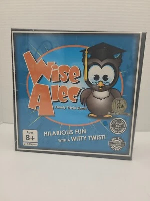 Wise Alec Family Game Night Trivia Wise Alec Griddley Games New Sealed - Image 1 of 4