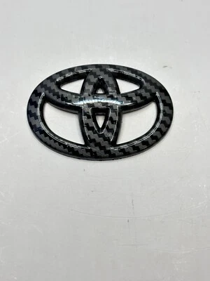 Calcomanía adhesiva 3D negra carbón Kapper Trade para automóvil Foto 1 de 4