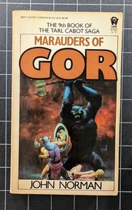 Marauders of Gor Norman 1975 DAW Vintage Paperback Pulp Sci Fi Fantasy - Imagen 1 de 3