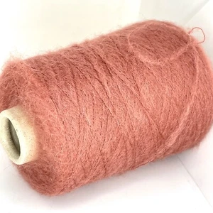 Ash Rose ALPACA WOOL LACE WEIGHT Yarn on Cone for Crafts Knitting Fluffy - Picture 1 of 4