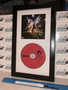 TRIPPIE REDD PEGASUS SIGNED AUTOGRAPHED FRAMED MATTED CD INSERT - Picture 1 of 5