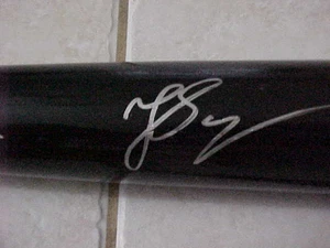 JOHNATHAN SCHOOP DETROIT TIGERS SIGNED RAWLINGS BIG STICK 34" BAT COA PHOTO - Picture 1 of 7