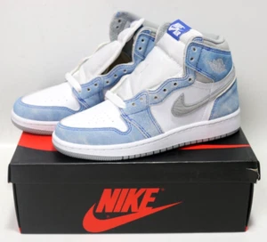 Air Jordan 1 Retro Alto OG GS 575441-402 Hyper Royal/Blanco Talla 3/5Y - Imagen 1 de 10