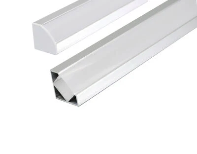2m LED Winkelprofil Eckprofil Aluprofil Aluminium Profil Alu Schiene Kanalsystem - Bild 1 von 2