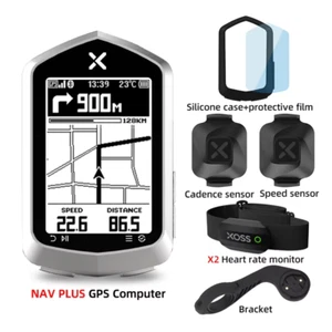 GPS Bicicleta Computadora Ciclismo Bicicleta Sensores ANT+ Mapa Ruta Navegación Velocímetro - Imagen 1 de 13