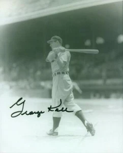 Original 8x10 Autograph JSA of George Kell HOF of the Detroit Tigers - Picture 1 of 2