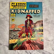 Classics Illustrated No 46 Kidnapped Comic