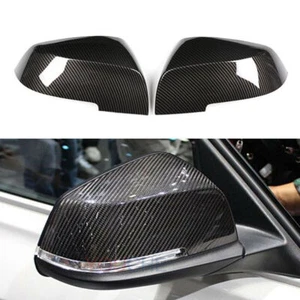 Carbon-Muster Spiegelkappen Für BMW F20 F21 118d F22 220d F30 F31 F34 F36 X1 Neu - Bild 1 von 9