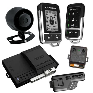 Excalibur AL18703DB 433Mhz LCD 2-Way Rs Alarm Combo (Linkr & Blade Ready) - Picture 1 of 1