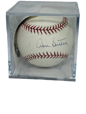 ￼ 1998 MLB Hall of Fame Don Sutton Autographed Rawlings Baseball With COA - Image 1 of 4