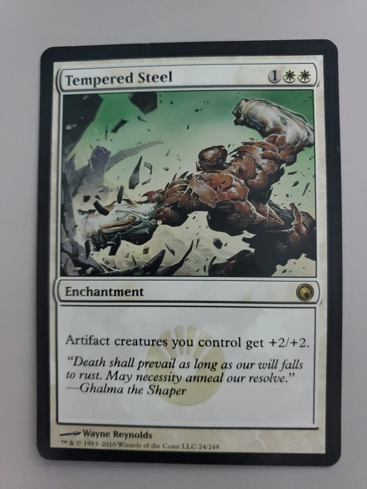 MTG Tempered Steel Scars of Mirrodin Regular Rare MP - Image 1 of 1