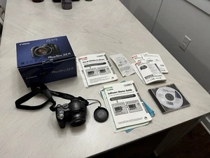 Canon PowerShot S3 IS 6MP Digital Camera 12x Zoom Image Stabilizer Tested - Picture 1 of 6
