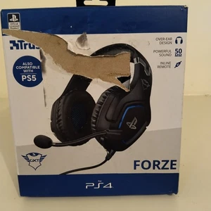 Trust GXT 488 FORZE PS4 HEADSET BLACK 23530 - Picture 1 of 7