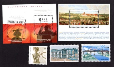 Germany 2000-05 group of stamps Mi#2153+2178+2436 + Bl.65-66 MNH CV=15.7$ - Image 1 of 2