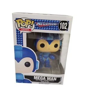 Funko Pop! Games Mega Man #102 Vinyl Figure in Box - Collectible - Picture 1 of 9