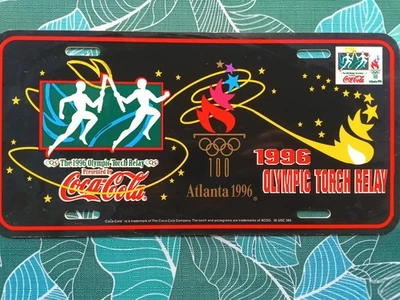 PLÁSTICO DE COLECCIÓN, COCA COLA, OLÍMPICO 1996, PLACA DE RELÉ DE ANTORCHA, ¡ETIQUETA! Foto 1 de 3