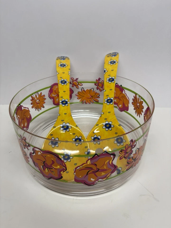 Красочная пластиковая салатница с меламиновой сервировочной посудой французское кантри  - Изображение 1 из 4