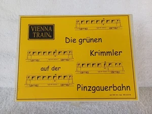 Wiener Zug HOe Schmalspur 920 313 OBB Pinzgauerbahn Dreierwagenpaket Set - Bild 1 von 14