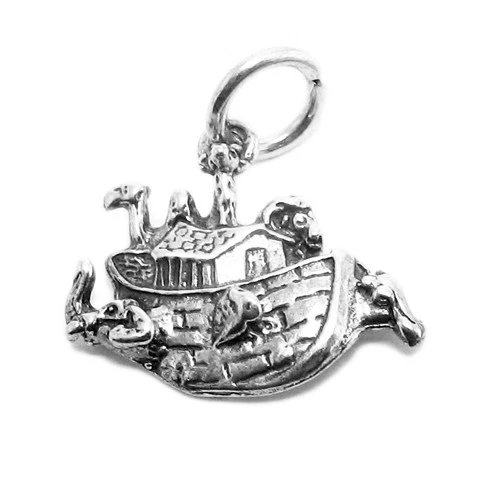 925 Sterling Silver Noah's Ark Charm - Image 1 of 3