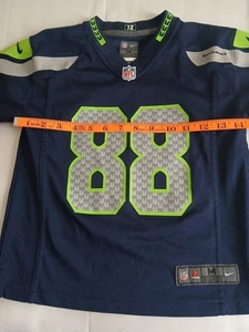 Nike On Field #88 Jimmy Graham Seattle Seahawks Jersey Medium/Kids Blue - Picture 1 of 9