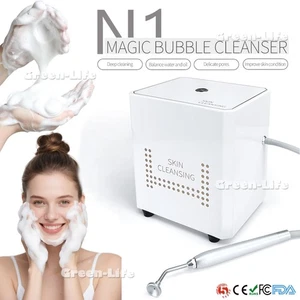Oxygen Bubble Machine Deep Skin Cleansing Beauty Facial Rejuvenation Device Tool - Picture 1 of 17