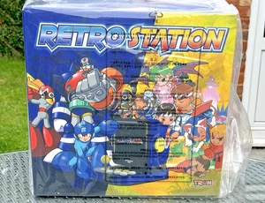 CAPCOM TRON RETRO STATION MEGA MAN X STREET FIGHTER ARACDE MACHINE GAMES CONSOLE - Picture 1 of 7