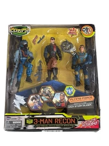 Lanard The Corps 3 Man Recon Flying Force Actionfiguren 2010 - Bild 1 von 7