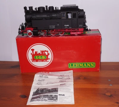 Bod / R / 2] LGB 2080 D Steam Locomotive Harz-Querbahn Br 99, Gauge G - Image 1 of 4