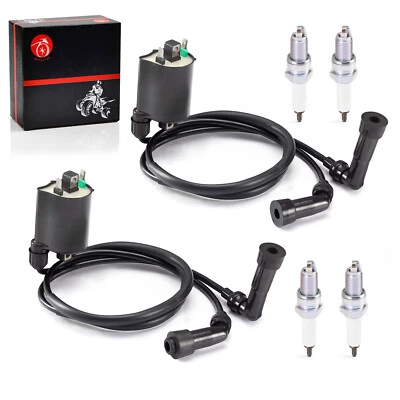 Bobina de encendido + bujía para Kawasaki Vulcan VN 1600 Classic Nomad Mean Streak Foto 1 de 4