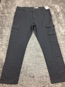Wrangler Regular Taper Cargo Pants Mens Size 38x30 Gray Cotton 70SYWGP - Picture 1 of 13