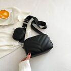 Pu Leather Women Shoulder Bag Fashion Square Handbag Quilted Crossbody Bag