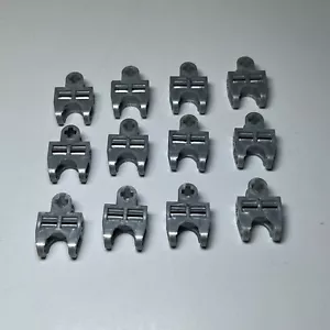 LEGO Technic Axle Connector 2 x 3 with Ball Joint Socket Pearl Light Gray x12 - Picture 1 of 1