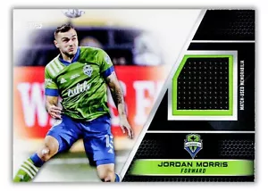 Jordan Morris 2022 Topps MLS Match Worn Reliquia/600 - Imagen 1 de 3