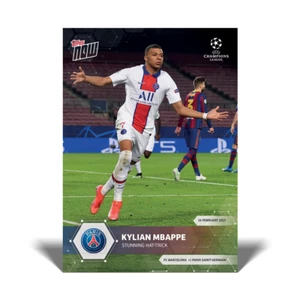 Topps Now UCL 20/21 - Card 041 - Kylian Mbappé - Paris Saint-Germain - Bild 1 von 2