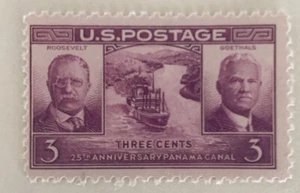 Scott # 856 - U.S. Single Panama Canal - MNH - 1939 - Picture 1 of 1