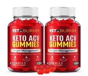 Keto Burner Keto ACV Gummies Advanced Formula for Weight Management ( 2 Pack) - Picture 1 of 1