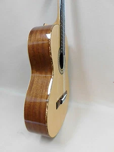 Miguel Rosales Model MR9 Solid Top "Tan Shell" Classical Guitar + Bag &Strings - Picture 1 of 12