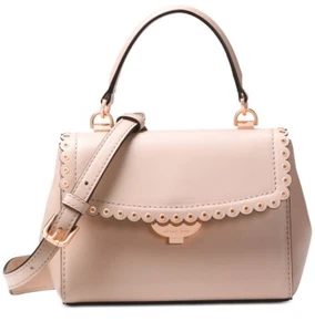 Michael Kors Top Hsndle tracolla morbida pelle rosa/oro rosa piccola  - Foto 1 di 10