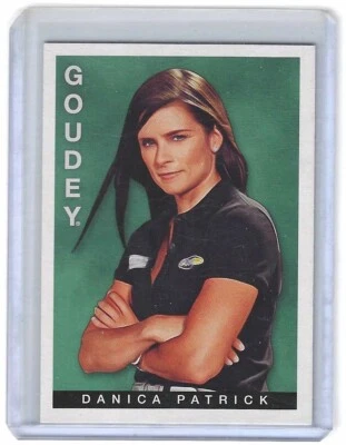 2015 Danica Patrick Goodwin Champions Goudey #26 Go Daddy NASCAR Card - Image 1 of 3