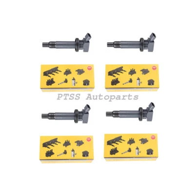 9008019015 4Pcs OEM NGK Ignition Coils For Toyota Matrix Pontiac Vibe Celica 1.8 - Image 1 of 4